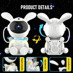 G002 Space Rabbit Lampada di proiezione del cielo stellato Altoparlante Bluetooth 2 in 1 Luce laser, G002 Bluetooth
