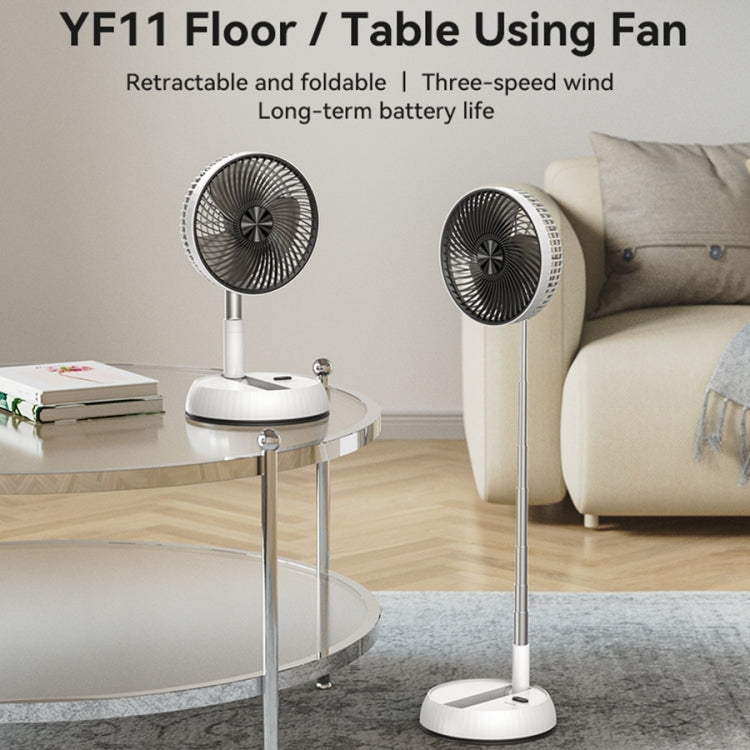 Ventilatore da pavimento telescopico pieghevole Yesido YF11