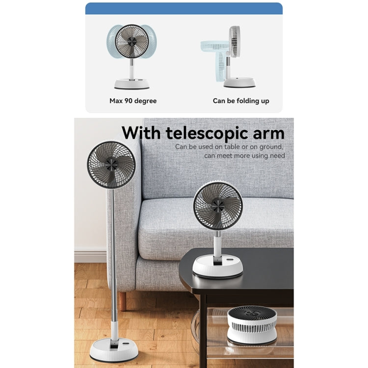 Ventilatore da pavimento telescopico pieghevole Yesido YF11