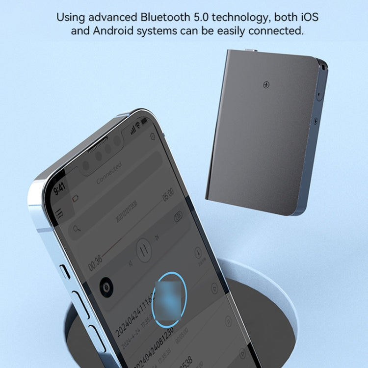 Il registratore vocale intelligente portatile Q61A supporta il controllo APP, Q61A