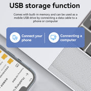Il registratore vocale intelligente portatile Q61A supporta il controllo APP, Q61A
