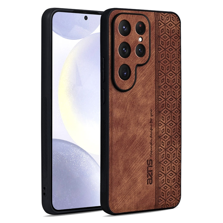 Custodia per telefono AZNS 3D in rilievo effetto pelle, For Samsung Galaxy S25+ 5G, For Samsung Galaxy S25 Ultra 5G, For Samsung Galaxy S24 FE 5G