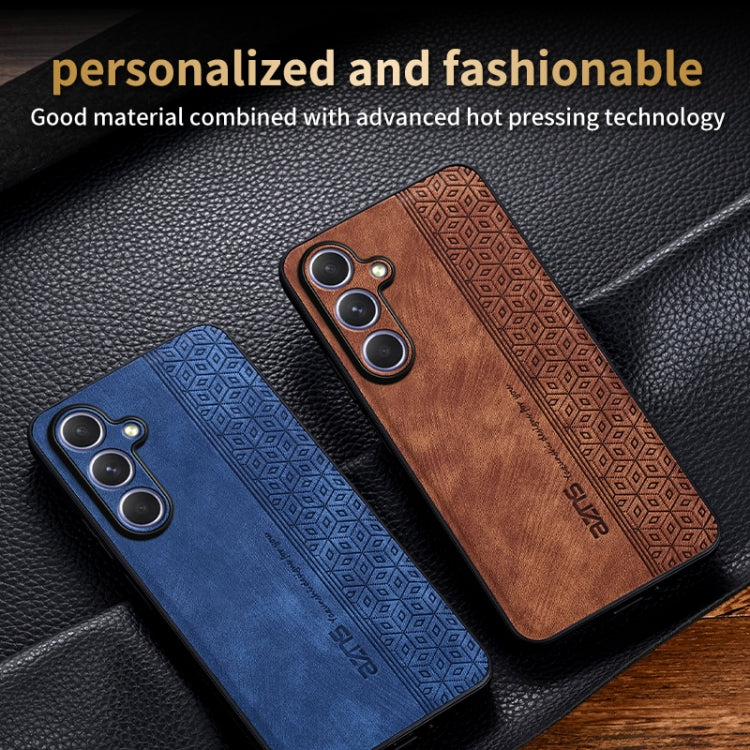 Custodia per telefono AZNS 3D in rilievo effetto pelle, For Samsung Galaxy S25+ 5G, For Samsung Galaxy S25 Ultra 5G, For Samsung Galaxy S24 FE 5G
