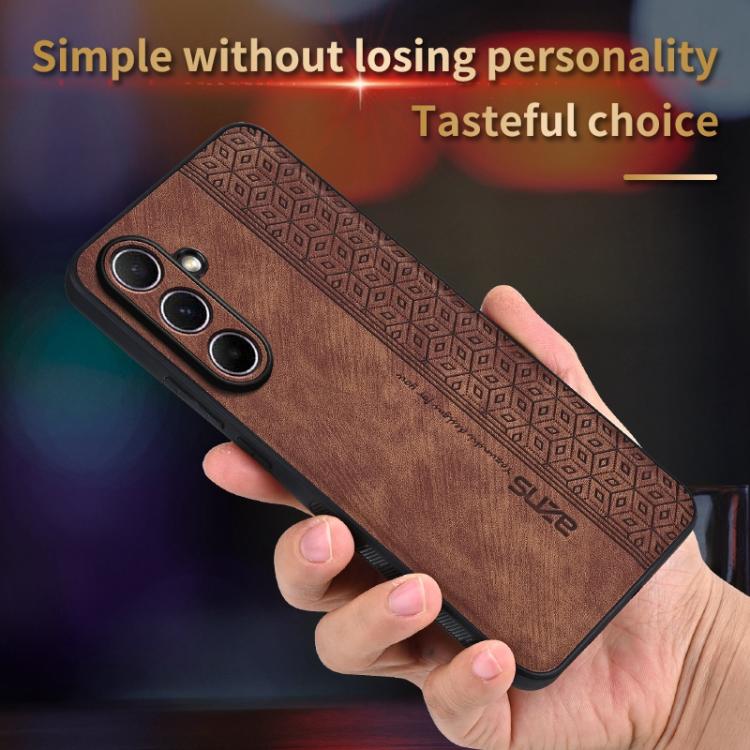 Custodia per telefono AZNS 3D in rilievo effetto pelle, For Galaxy S26 FE 5G, For Samsung Galaxy S25 FE 5G, For Samsung Galaxy S25 Edge 5G, For Samsung Galaxy S25 5G