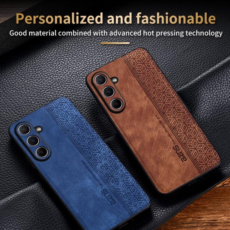 Custodia per telefono AZNS 3D in rilievo effetto pelle, For Galaxy S26 FE 5G, For Samsung Galaxy S25 FE 5G, For Samsung Galaxy S25 Edge 5G, For Samsung Galaxy S25 5G