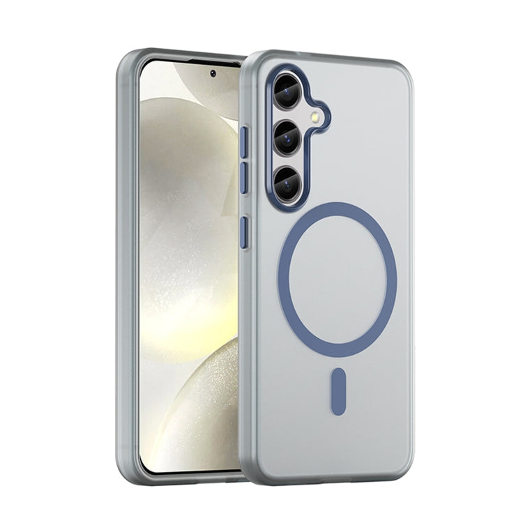 Custodia per telefono a copertura totale in TPU + PC traslucido satinato MagSafe, For Samsung Galaxy S24 5G, For Samsung Galaxy S23 Ultra 5G