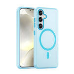 Custodia per telefono a copertura totale in TPU + PC traslucido satinato MagSafe, For Samsung Galaxy S24 5G, For Samsung Galaxy S23 Ultra 5G