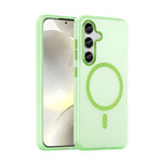 Custodia per telefono a copertura totale in TPU + PC traslucido satinato MagSafe, For Samsung Galaxy S24 5G, For Samsung Galaxy S23 Ultra 5G
