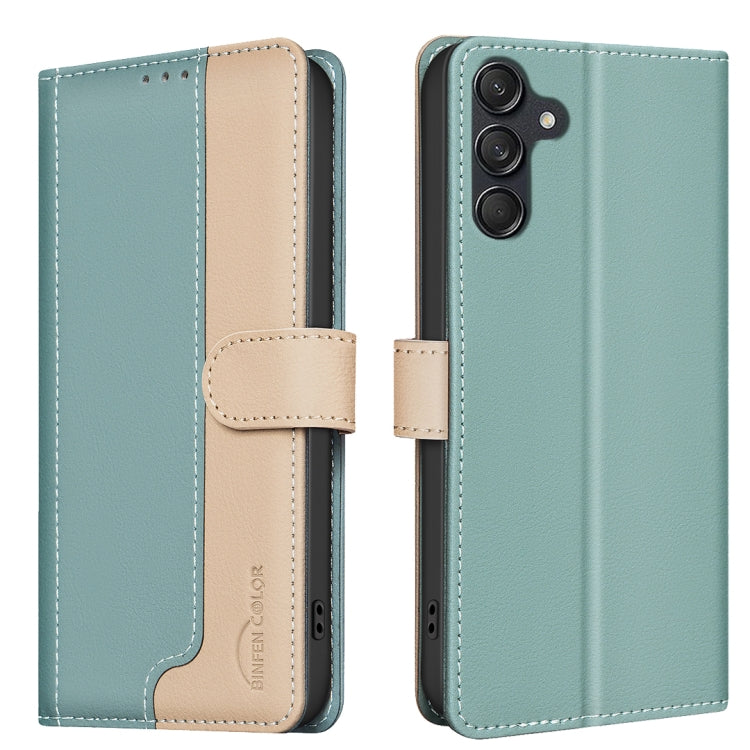 Custodia per telefono in pelle antifurto RFID abbinata al colore, For Samsung Galaxy A23 / M23 / M13 4G, For Samsung Galaxy A53 5G, For Samsung Galaxy A73 5G, For Samsung Galaxy A33