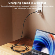 Cavo dati di ricarica super veloce Yesido CA166 PD 240W USB-C / Type-C a USB-C / Type-C, CA166