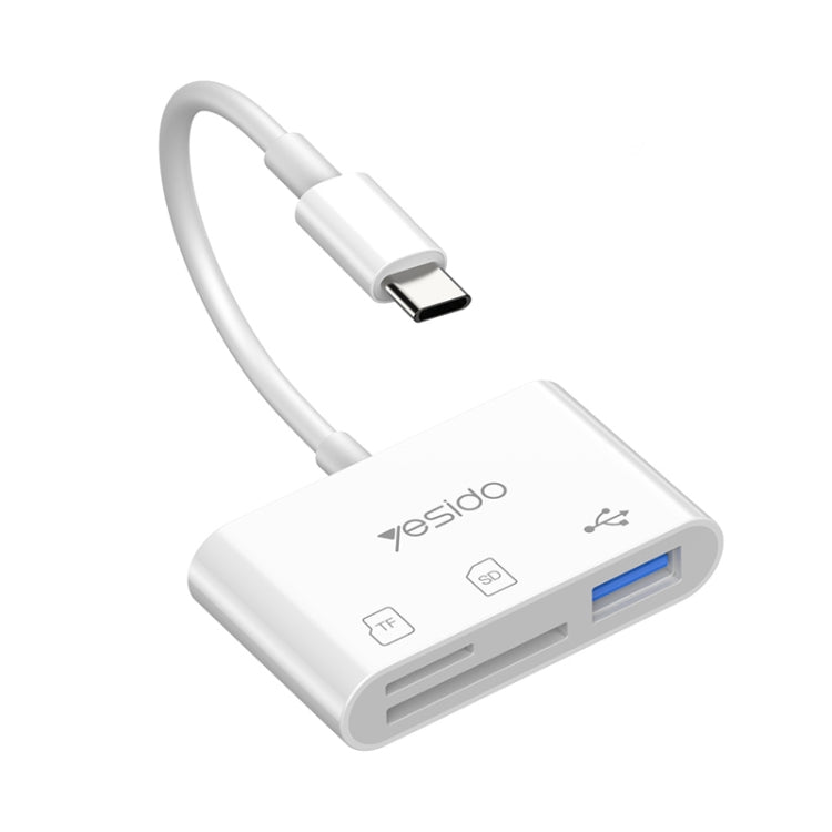 Yesido GS16 Adattatore OTG da USB-C a USB 3.0, TF e SD