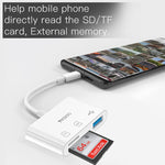Yesido GS16 Adattatore OTG da USB-C a USB 3.0, TF e SD