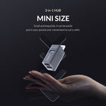 ORICO MINI-U32 Adattatore Mini HUB USB 3 in 1, MINI-U32