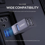 Adattatore Mini HUB USB ORICO MINI-U32L 3 in 1, MINI-U32L