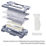 QianLi iSocket Series 8 in 1 Motherboard Layer Test Bench for iPhone 15 Series, QianLi iSocket Series For iPhone 15 Series