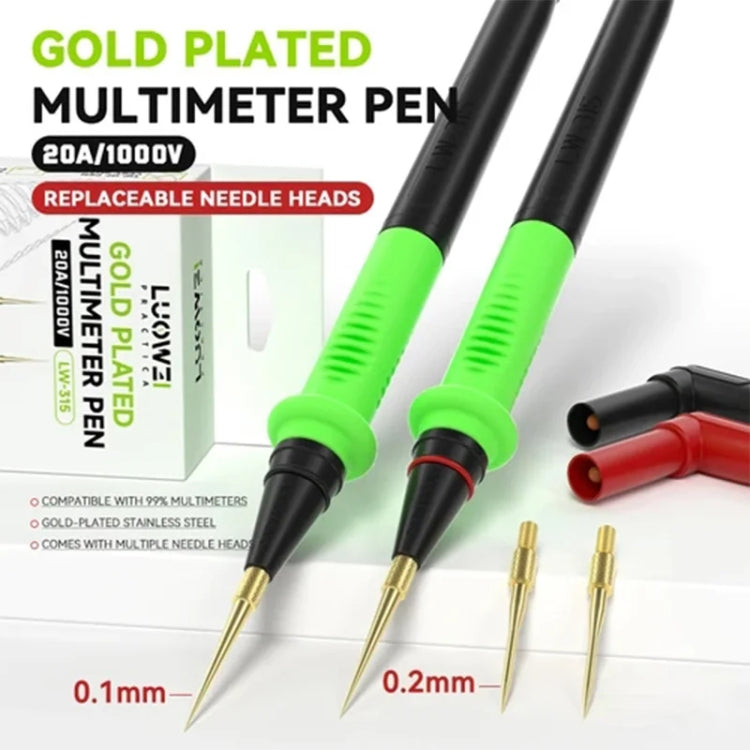 Cavo di prova universale in silicone 1000V 20A per multimetro