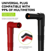 Luowei LW-315 1000V / 20A Cavo di prova universale per multimetro in silicone morbido per multimetro digitale, LW-315