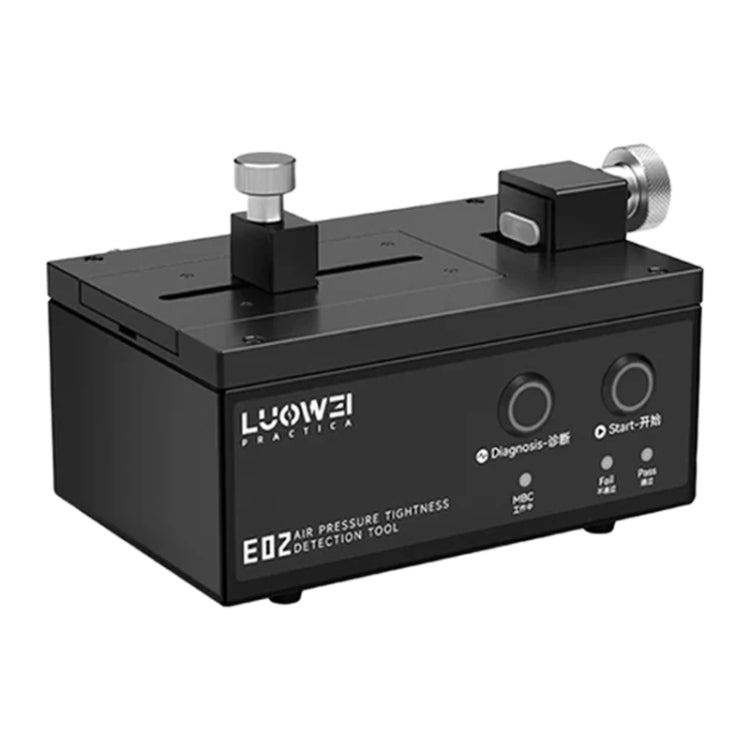Il tester elettrico di tenuta d'aria del telefono Luowei LW-E02 supporta il test di pressione positiva/negativa, spina americana, LW-E02