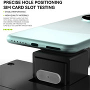 Il tester elettrico di tenuta d'aria del telefono Luowei LW-E02 supporta il test di pressione positiva/negativa, spina americana, LW-E02