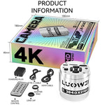 Luowei LW-GK40 UHD 4K Microscope Camera with 5X Digital Zoom/Custom Storage, LW-GK40