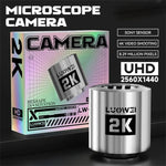 Luowei LW-GK20 UHD 1080P/2K Microscope Camera with 5X Digital Zoom and Customized Storage, LW-GK20