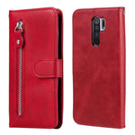 Fashion Calf Texture Zipper Custodia in pelle a vibrazione orizzontale con supporto e slot per schede e funzione portafoglio, For Xiaomi Redmi 9, For Sony Xperia 10 II, For Sony Xperia L4