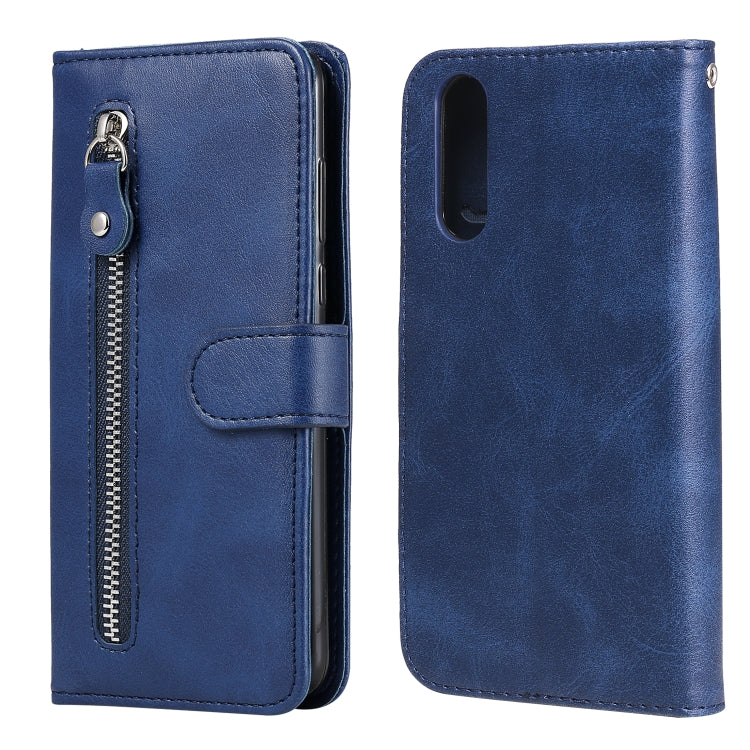 Fashion Calf Texture Zipper Custodia in pelle a vibrazione orizzontale con supporto e slot per schede e funzione portafoglio, For Xiaomi Redmi 9, For Sony Xperia 10 II, For Sony Xperia L4