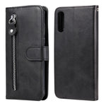 Fashion Calf Texture Zipper Custodia in pelle a vibrazione orizzontale con supporto e slot per schede e funzione portafoglio, For Xiaomi Redmi 9, For Sony Xperia 10 II, For Sony Xperia L4