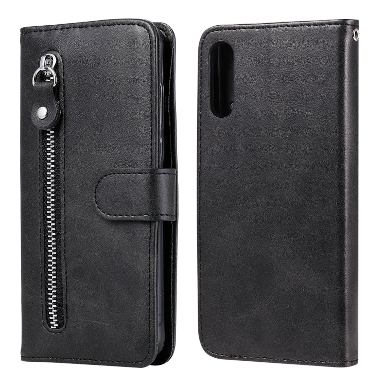 Fashion Calf Texture Zipper Custodia in pelle a vibrazione orizzontale con supporto e slot per schede e funzione portafoglio, For Xiaomi Redmi 9, For Sony Xperia 10 II, For Sony Xperia L4