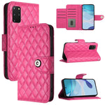 Custodia per telefono in pelle con texture rombica e cordino, For Samsung Galaxy S21 Ultra 5G, For Samsung Galaxy S20 Ultra, For Samsung Galaxy S20, For Samsung Galaxy S20+