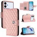 Custodia per telefono in pelle con texture rombica e cordino, For Samsung Galaxy S26+ 5G, For Samsung Galaxy S26 Edge 5G, For Samsung Galaxy S26 Ultra 5G, For Samsung Galaxy S26 5G