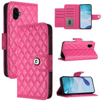 Custodia per telefono in pelle con texture rombica e cordino, For Samsung Galaxy XCover7 Pro, For Samsung Galaxy Xcover7, For Samsung Galaxy Xcover6 Pro, For Samsung Galaxy Xcover 5