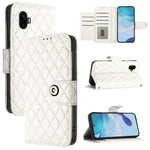 Custodia per telefono in pelle con texture rombica e cordino, For Samsung Galaxy XCover7 Pro, For Samsung Galaxy Xcover7, For Samsung Galaxy Xcover6 Pro, For Samsung Galaxy Xcover 5