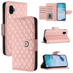 Custodia per telefono in pelle con texture rombica e cordino, For Samsung Galaxy XCover7 Pro, For Samsung Galaxy Xcover7, For Samsung Galaxy Xcover6 Pro, For Samsung Galaxy Xcover 5