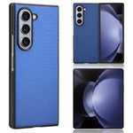 Custodia per telefono PC in pelle PU, For Galaxy Z Flip8 5G, For Samsung Galaxy Z Flip7 5G, For Samsung Galaxy Z Flip6, For Samsung Galaxy Z Fold6