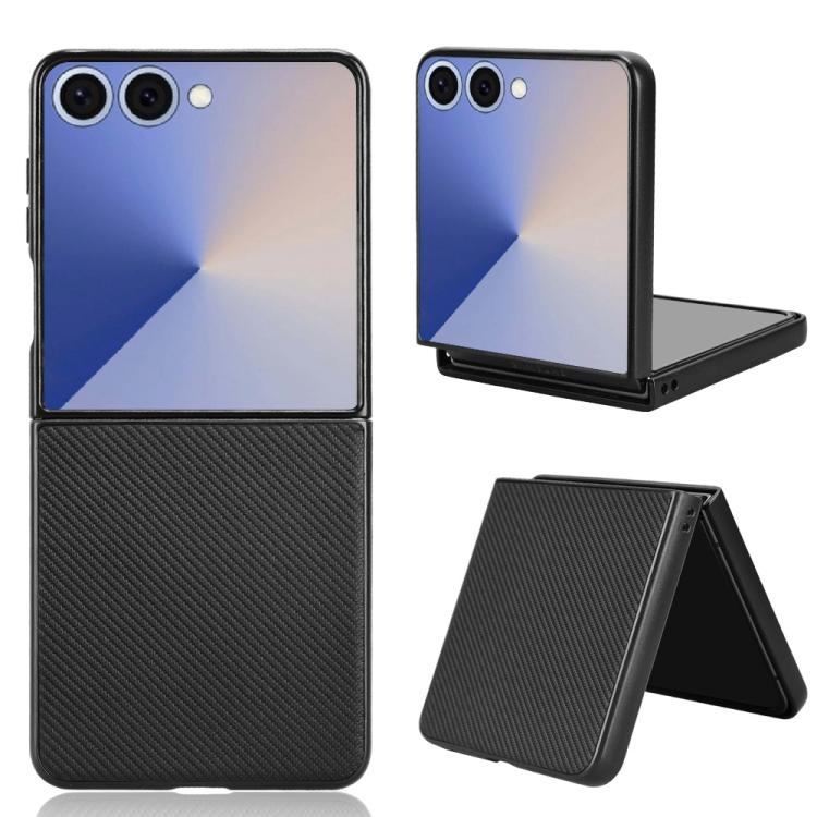 Custodia per telefono PC in pelle PU, For Galaxy Z Flip8 5G, For Samsung Galaxy Z Flip7 5G, For Samsung Galaxy Z Flip6, For Samsung Galaxy Z Fold6