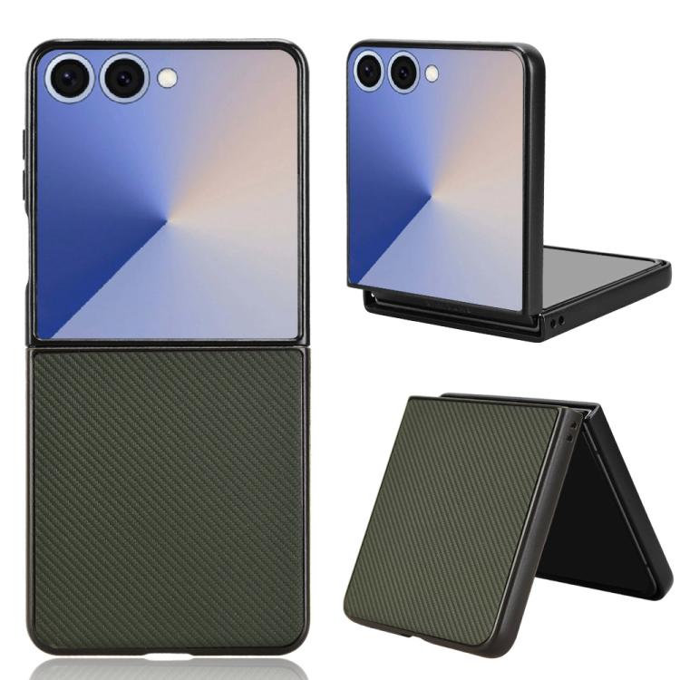 Custodia per telefono PC in pelle PU, For Galaxy Z Flip8 5G, For Samsung Galaxy Z Flip7 5G, For Samsung Galaxy Z Flip6, For Samsung Galaxy Z Fold6
