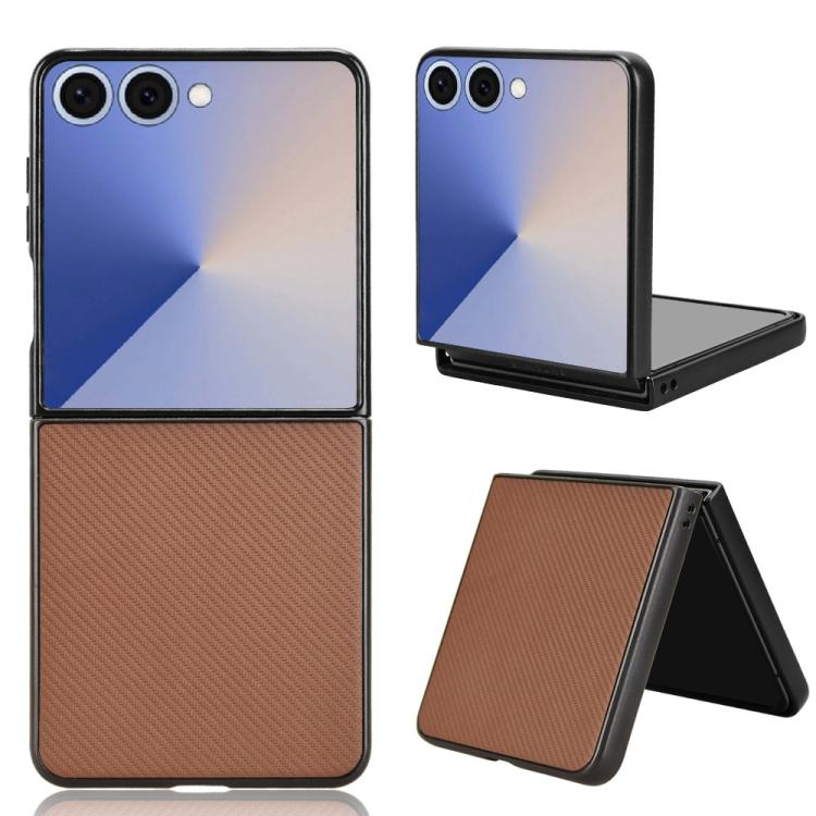 Custodia per telefono PC in pelle PU, For Galaxy Z Flip8 5G, For Samsung Galaxy Z Flip7 5G, For Samsung Galaxy Z Flip6, For Samsung Galaxy Z Fold6