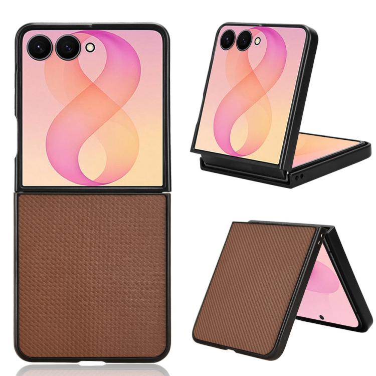 Custodia per telefono PC in pelle PU, For Galaxy Z Flip8 5G, For Samsung Galaxy Z Flip7 5G, For Samsung Galaxy Z Flip6, For Samsung Galaxy Z Fold6