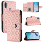Custodia per cellulare in pelle con texture rombica con cordino, For Samsung Galaxy A51 5G, For Samsung Galaxy A71 5G, For Samsung Galaxy A31, For Samsung Galaxy A11 EU