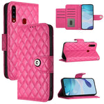 Custodia per cellulare in pelle con texture rombica con cordino, For Samsung Galaxy A50 / A30s / A50s, For Samsung Galaxy A20s, For Samsung Galaxy A20e / A10e, For Samsung Galaxy A40