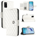 Custodia per cellulare in pelle con texture rombica con cordino, For Samsung Galaxy A32 5G / M32 5G, For Samsung Galaxy A03s 164mm, For Samsung Galaxy A41, For Samsung Galaxy A22 4G