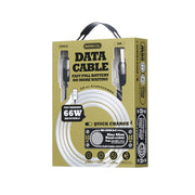 REMAX RC-C038 Capsula 1,2 m 66 W Cavo di ricarica rapida da USB a tipo C PVC, RC-C038