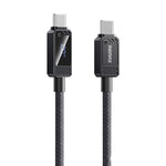 Cavo ricarica rapido tipo C intrecciato 1,2 m 100W