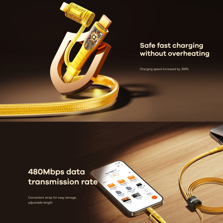 Cavo ricarica rapida USB-C 60W 1,2m intrecciato
