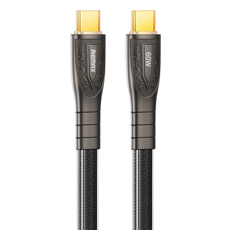 Cavo di ricarica rapida intrecciato da tipo C a tipo C REMAX RC-C166 Prime 1,2 m 60 W, RC-C166
