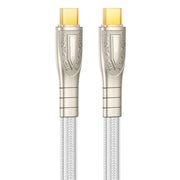 Cavo di ricarica rapida intrecciato da tipo C a tipo C REMAX RC-C166 Prime 1,2 m 60 W, RC-C166
