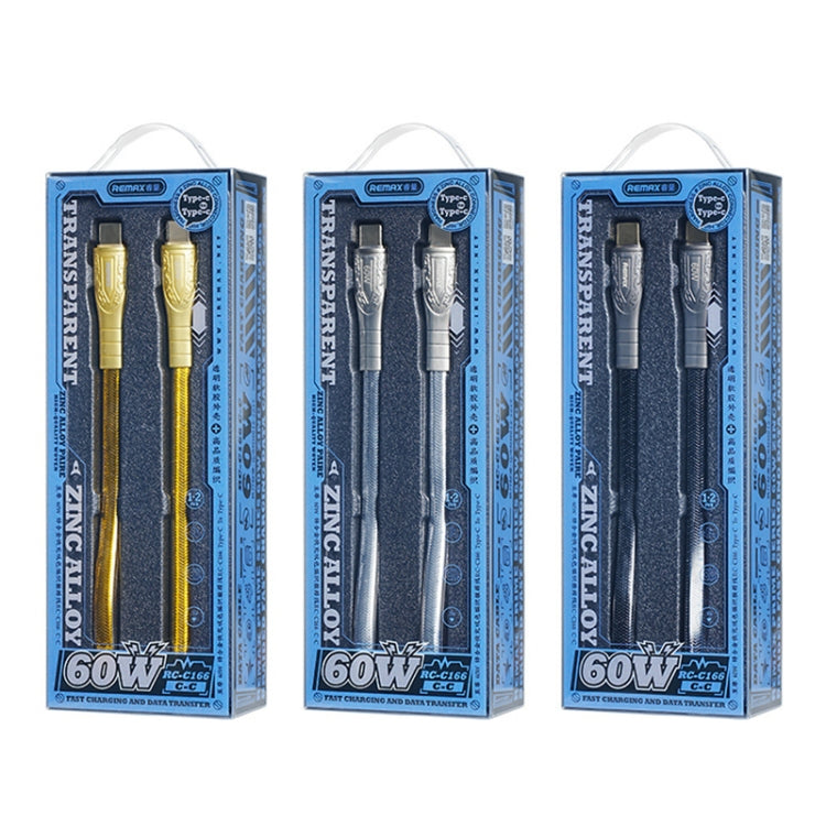 Cavo ricarica rapida USB-C 60W 1,2 m Remax RC-C166