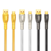 Cavo di ricarica rapida intrecciato REMAX RC-C167 Prime da 1,2 m 66 W da USB a tipo C, RC-C167