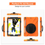 Custodia protettiva in silicone per iPad 10.2 e Surface Go 2